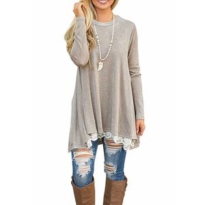 NWT Khaki color Blouse